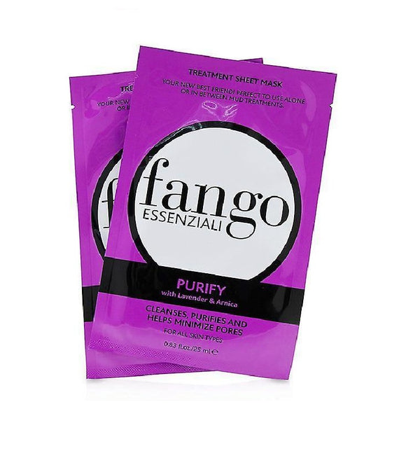 4xPack Borghese Fango Essenziali Purify Treatment Sheet Masks - 100 ml