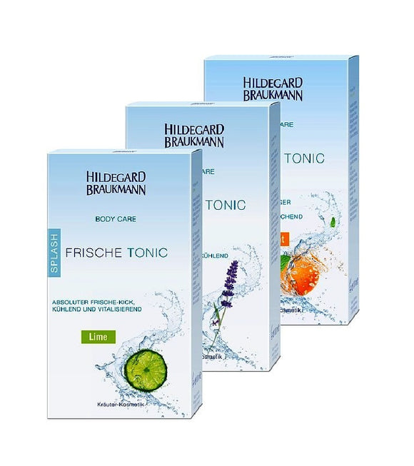 Hildegard Braukmann Body Care Fresh Tonic - Three Fragrances - 100 ml
