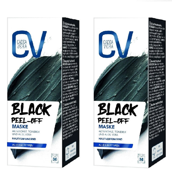 2xPack CV (CadeaVera) Black Peel-Off Mask - 150 ml