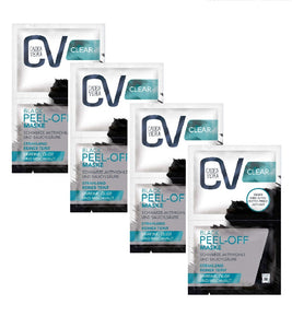 4xPack CV (CadeaVera) CLEAR Black Peel-Off Mask - 60 ml