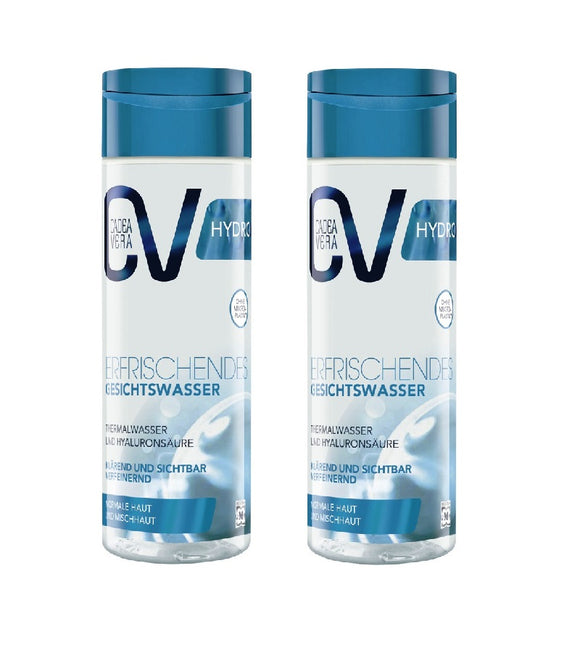2xPack CV (CadeVera) HYDRO Refreshing Facial Toner - 400 ml