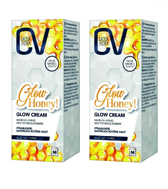 2xPack CV (CadeVera) Glow Honey! Glow Cream - 100 ml
