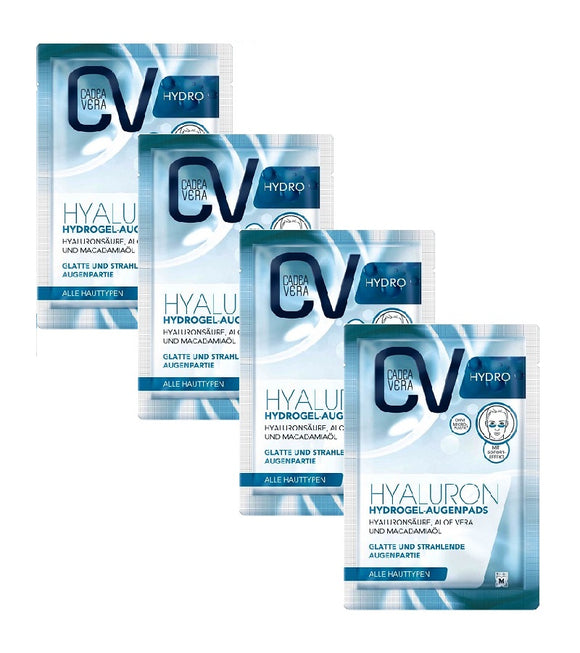 4xPack CV (Cadeavera) HYDRO Hyaluron Hydrogel Eye Pads