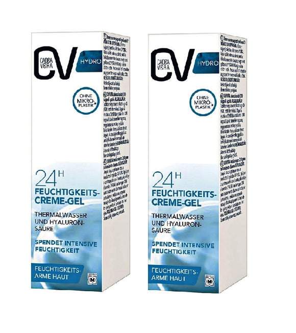2xPack CV (CadeaVera) HYDRO 24H Moisturizing Cream Gel - 20 ml