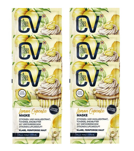 6xPack CV (CadeaVera) Lemon Cupcake Mask Limited Edition - 90 ml