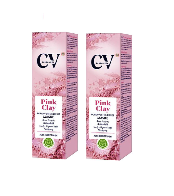 2xPack CV (CadeaVera) Pink Clay Mask - 150 ml