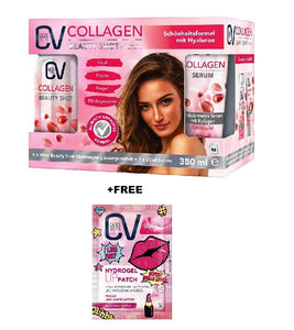 CV (CadeaVera) Collagen Cell Shot Beauty Treatment +FREE CV SOFT Hydrogel Lippatch