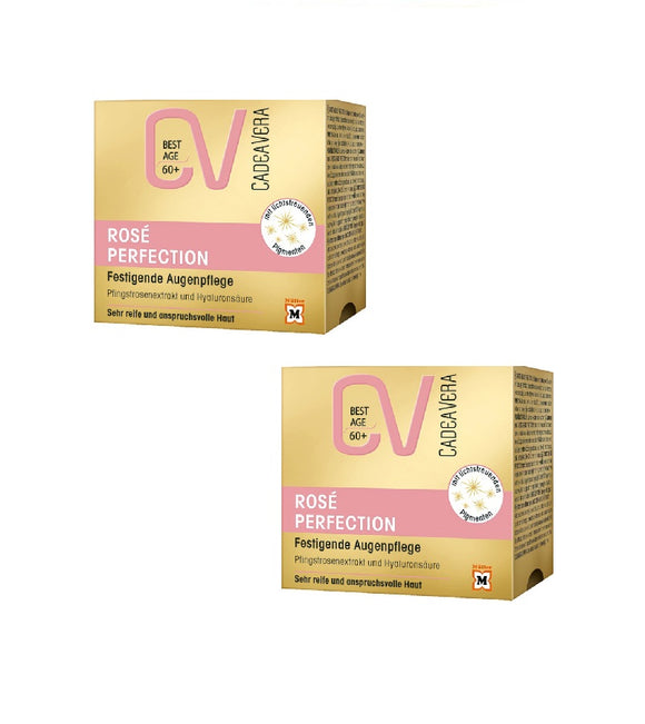 2xPack CV (CadeaVera) Best Age Rosé Perfection Firming Eye Care Creams - 30 ml