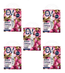 5xPack CV (Cadeavera) Rose Water Skin Ampoules - 10 ml