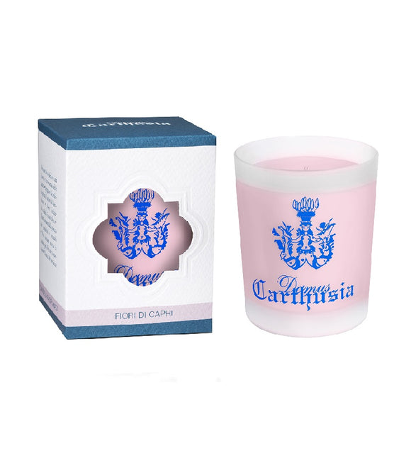 Carthusia Fiori di Capri Scented Candle with Lily Of The Valley and Ylang Ylang -  70 or 190 g