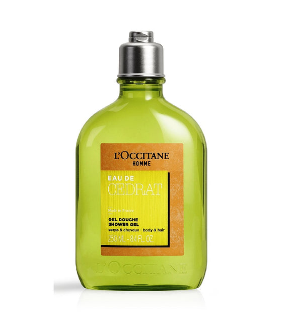 L'OCCITANE HOMME Cedrat Body & Hair Shower Gel - 250 ml