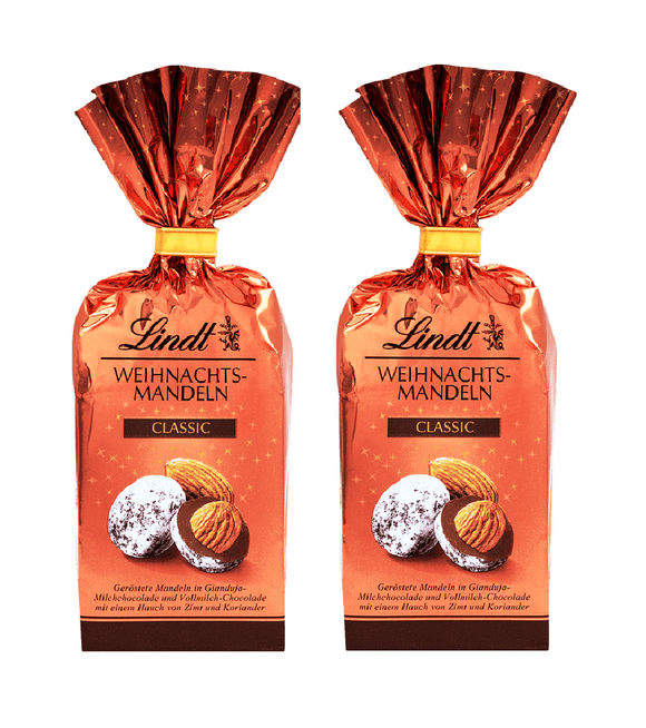 2xPack Lindt Classic Christmas Almonds - 200 g