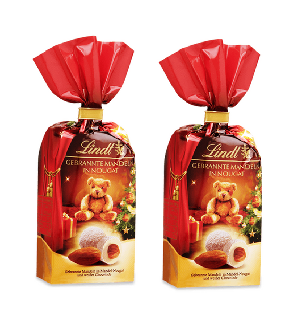 2xPack Lindt Christmas Tadition Roasted Almonds - 200 g