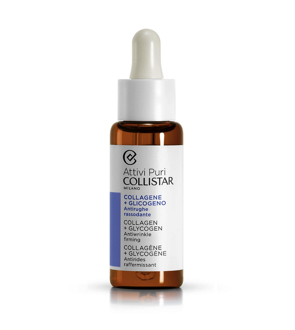 Collistar Attivi Puri COLLAGEN + GLYCOGEN Firming Anti-Wrinkle Effect - 30 or 50 ml
