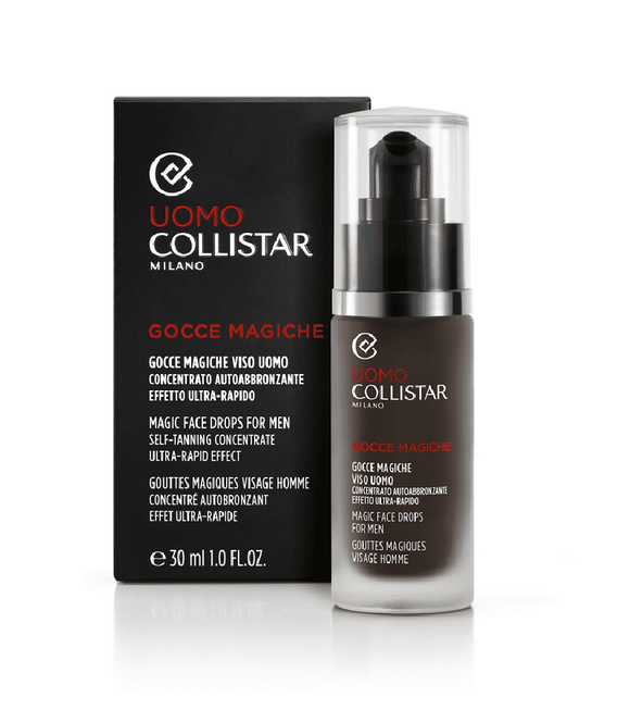 Collistar MAGIC FACE DROPS SELF-TANNING CONCENTRATE FOR MEN - 30 ml
