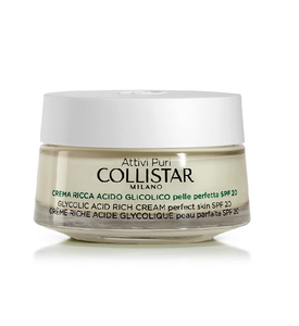 Collistar RICH GLYCOLIC ACID CREAM for Flawless Complexion - 50 ml