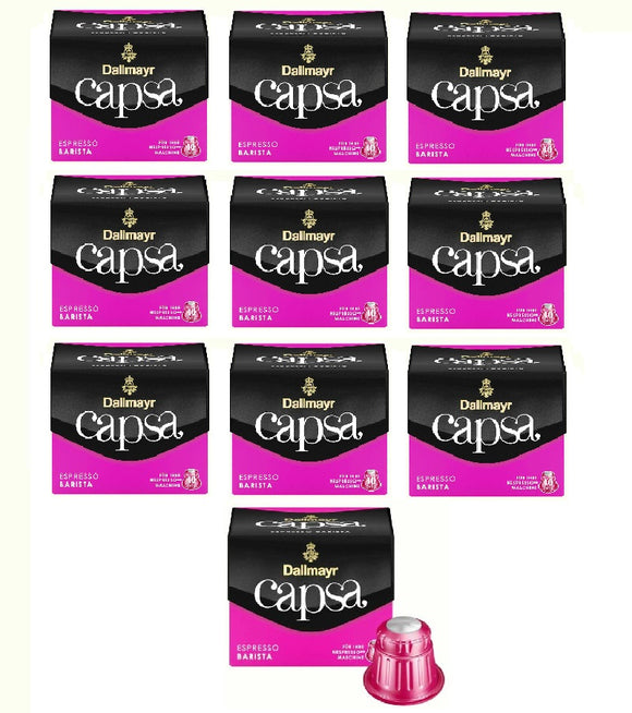 DALLMAYR Capsa Espresso Barista NESPRESSO Compatible Coffee CAPSULES  - 100 CAPSULES