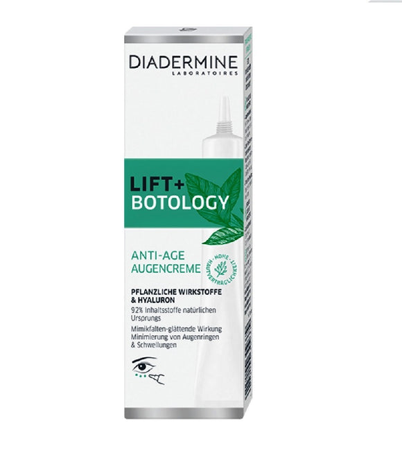 DIADERMINE  Eye Care Lift + Botology Eye Care Cream - 15 ml