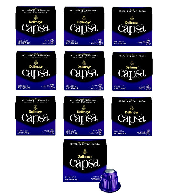 DALLMAYR Capsa Espresso Artigiano NESPRESSO Compatible coffee CAPSULE  - 100 CAPSULES