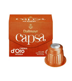 DALLMAYR Capsa Crema d'Oro Intensa NESPRESSO Compatible Coffee CAPSULES  - 100 CAPSULES