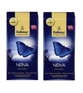 2xPack Dallmayr Neiva Colombia Coffee Ground Spicy Fresh Aroma - 500 g