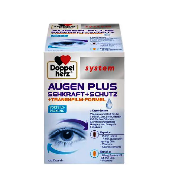 Doppelherz Eyes Plus Eyesight+Protection System Capsules - 120 Pcs ...