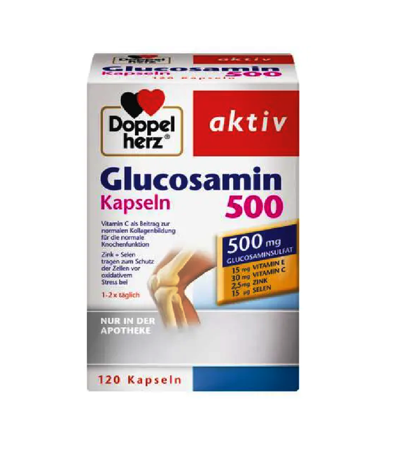 Doppelherz Glucosamine 500 Capsules - 120 Pcs