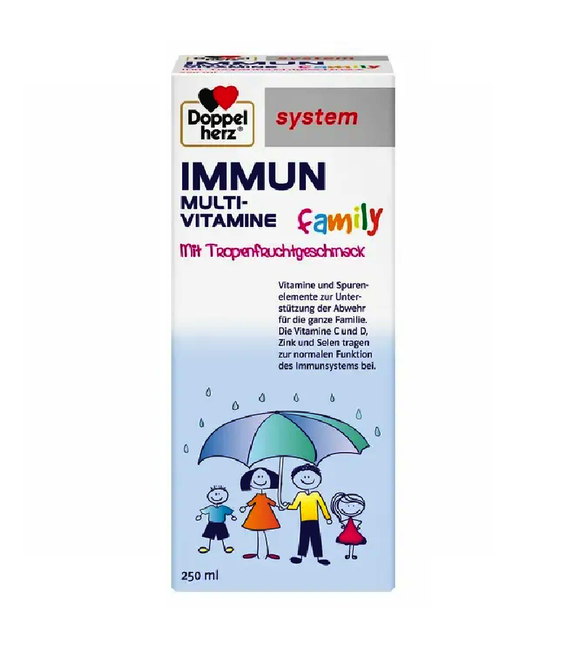 Doppelherz IMMUN Multivitamine for Entire Family - 250 ml