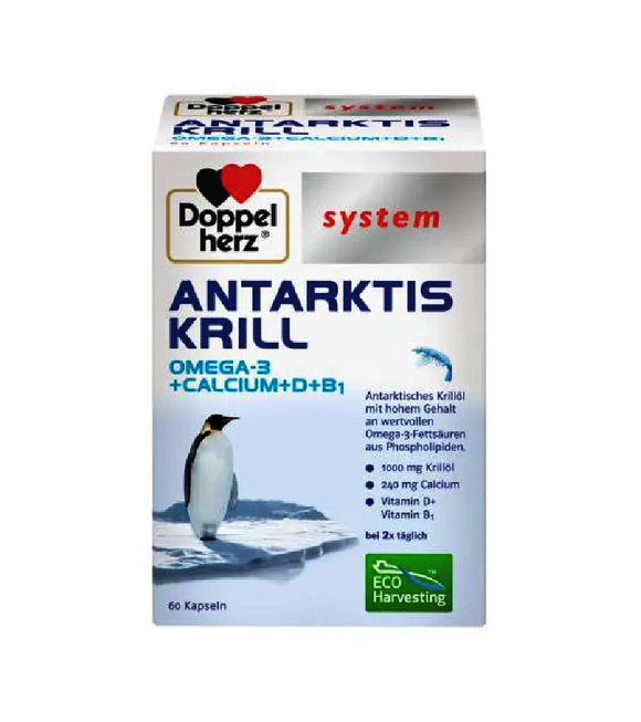 Dopperherz Antarctic Krill System Capsules - 60 Pcs