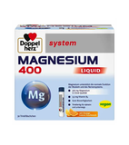 Doppelherz® System Magnesium 400 Liquid Drinking Ampoules - 30 Pcs