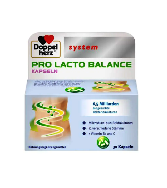Doppelherz®Pro Lacto Balance System Capsules - 30 Pcs