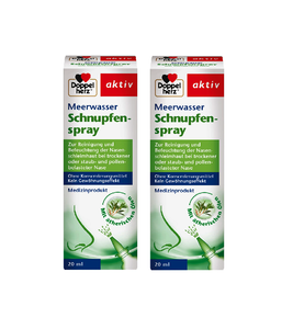 2xPack Doppelherz Sea Water Cold Spray - 40 ml