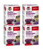 4xPack Doppelherz Hot Elderberry w. Vitamin C + Zinc Drink - 40 Pieces