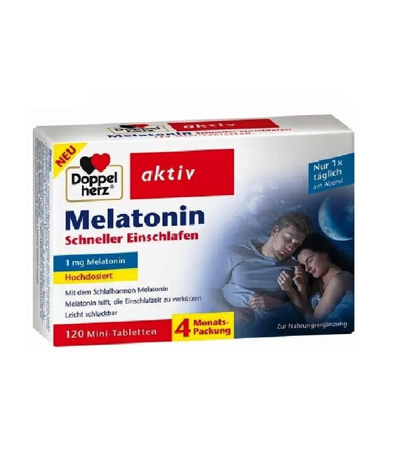 Doppelherz Melatonin Fast Asleep - 120 Tablets