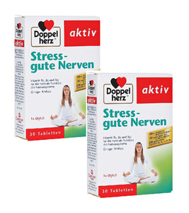 2xPack Doppelherz® Stress Good Nerves Tablets - 60 Pcs