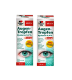 2xPack DoppelHerz Hyaluronic Acid 0.4% Extra Eye Drops  - 20 ml