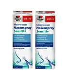 2xPack Doppelherz Sea Water Nasal Spray with Panthenol - 40 ml