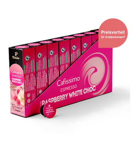 Tchibo Flavored Espresso - Raspberry White Choc - 80 Capsules