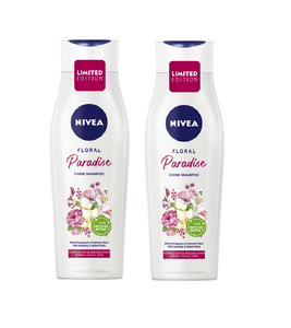 2xPack Nivea Floral Paradise Shine Shampoo - 500 ml