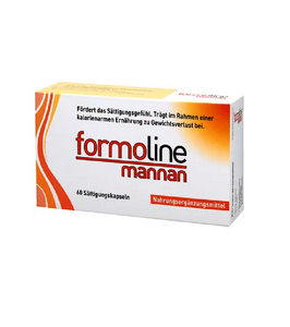 Formoline Mannan Diet Supplement Capsules - 60 Capsules
