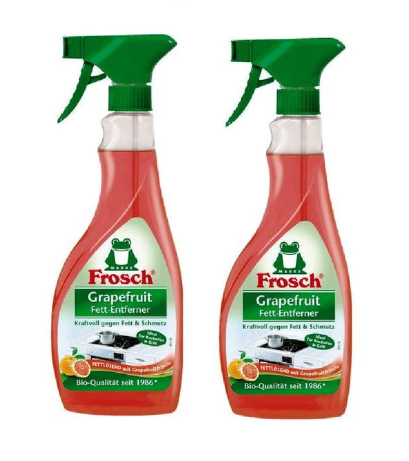 2xPack Frosch Grapefruit Fat Remover Spray - 1.0 Ltr