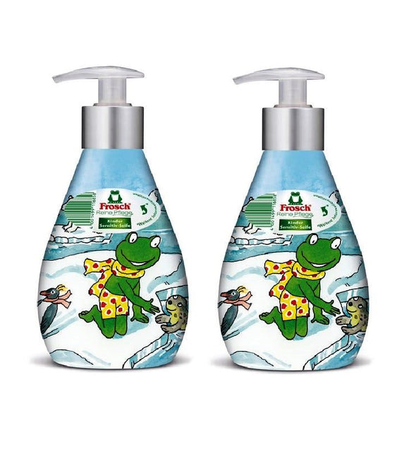 2xPack Frosch Pure Care Children’s Sensitive Soap - 600 ml
