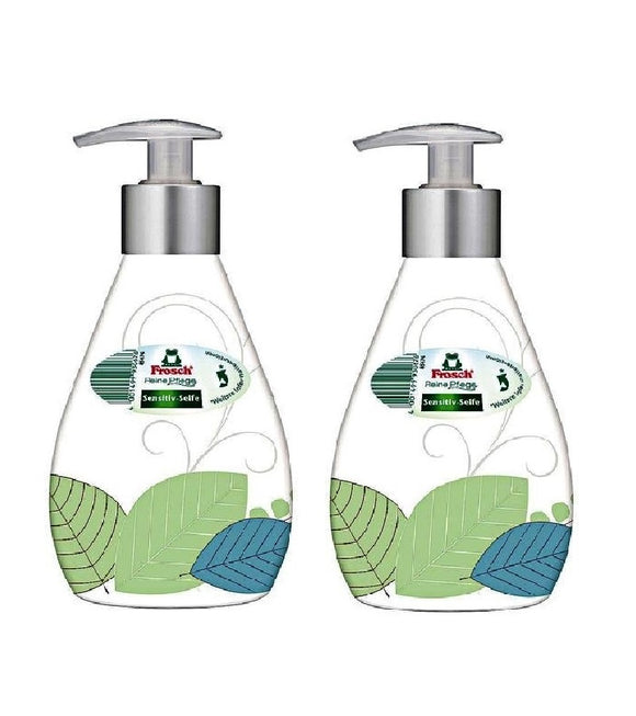 2xPack Frosch Pure Care Sensitive Liquid Soap - 600 ml