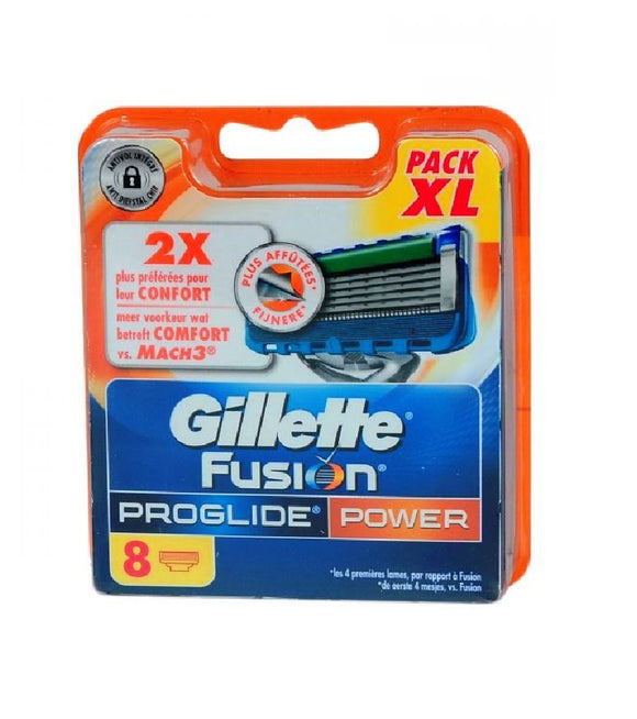 Gillette Fusion ProGlide Power Replacement Razor Cartridges 8-pack