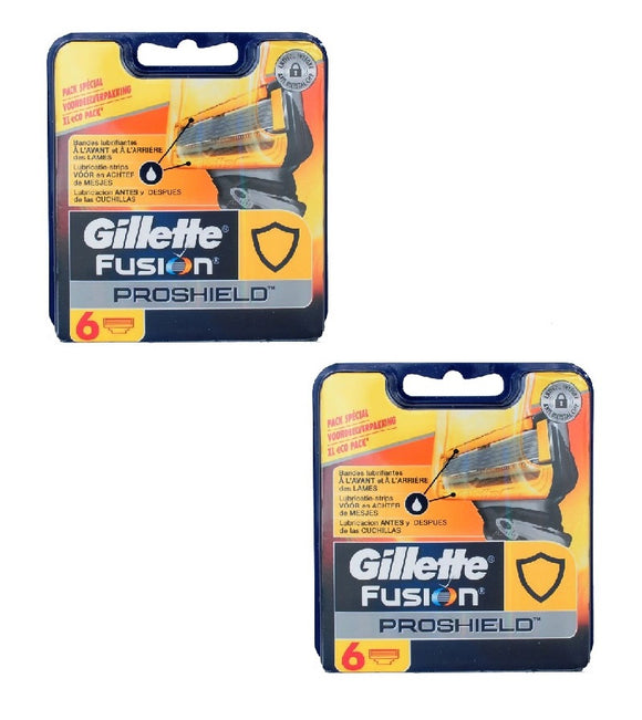 2xPack Gillette Fusion ProShield - 12 Cartridges