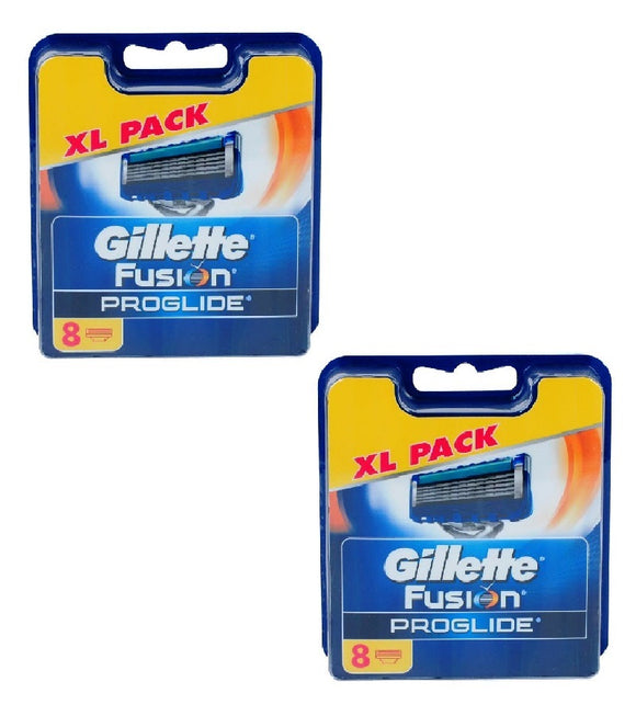 2xPack Gillette Fusion ProGlide Replacement Blades - 16 Cartridges