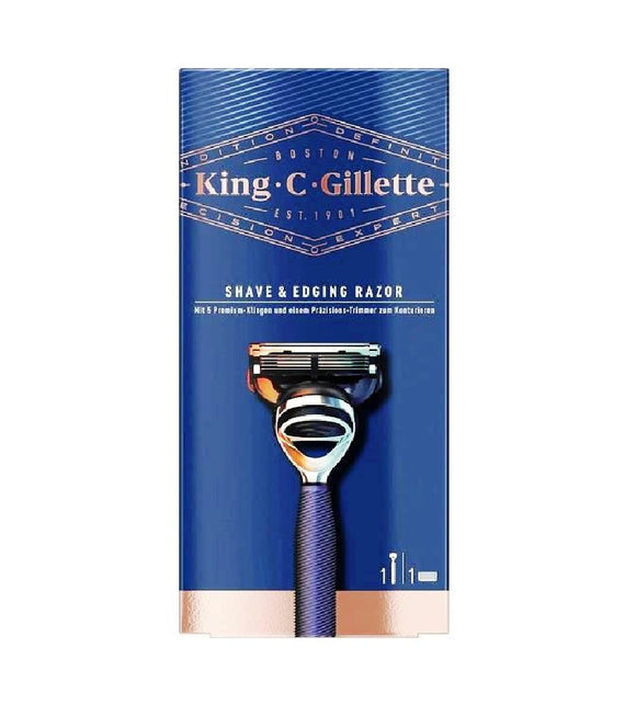 King C. Gillette Cartridge Razor + I Replacement Cartridge Blade