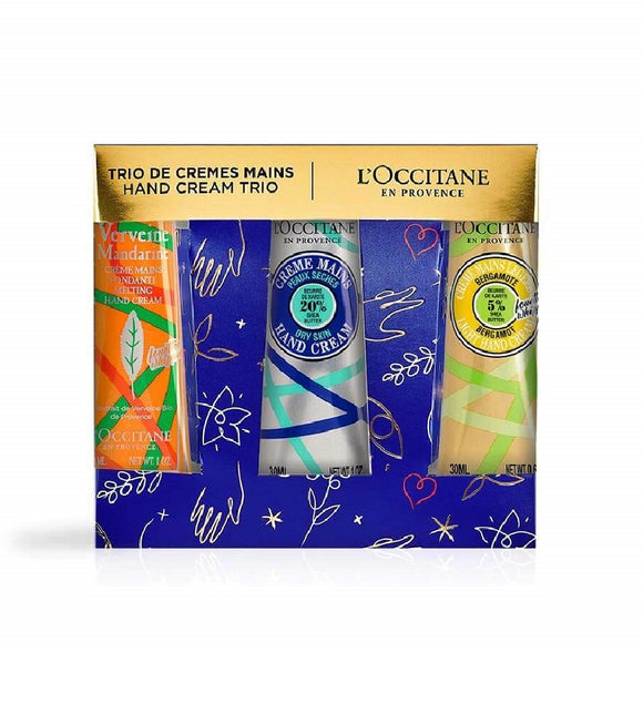 L'OCCITANE 3-Piece Hand Cream Trio Limited Edition