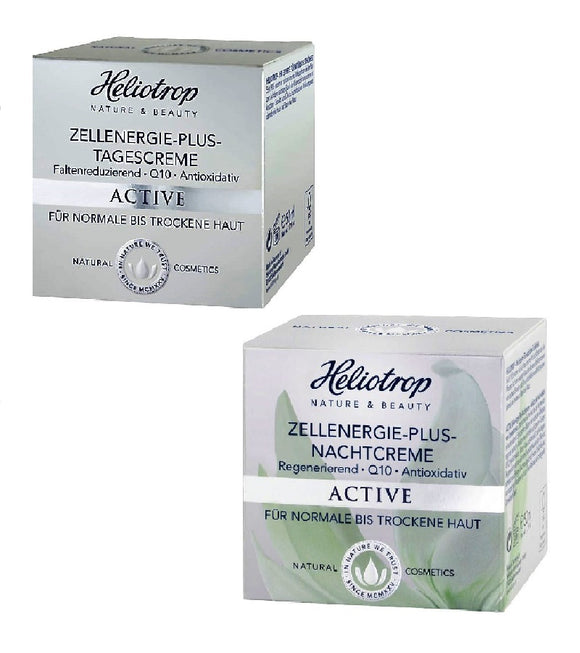 Heliotrop ACTIVE Cell Energy Plus Day and Night Cream Set - 100 ml