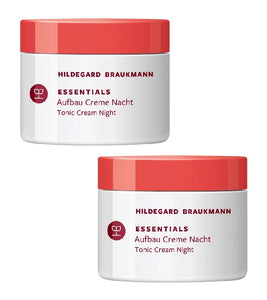 2xPack Hildegard Braukmann Essential Build-up Night Cream - 100 ml